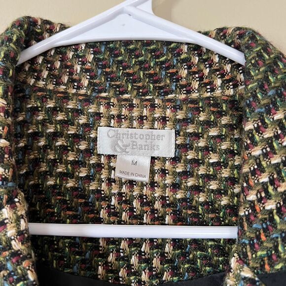 Christopher Banks Women's Plaid Vest Size M - Picture 2 of 3